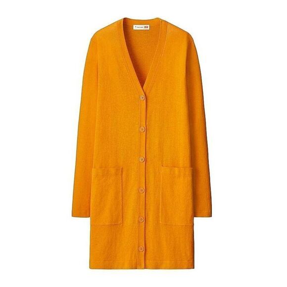 Uniqlo Sweaters - Tomas Maier x Uniqlo Lightweight Cotton Longline Cardigan – Versatile Beachwear